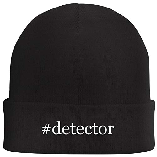 Tracy Gifts #Detector - Hashtag Beanie Skull Cap with Fleece Liner, Black, One