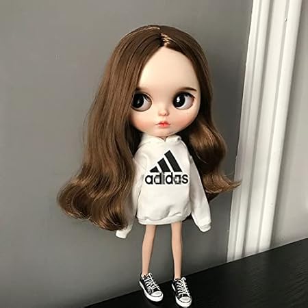 Amazon Cukelove ブライス ドレス1 6ドール用服 Blytheワンピースドール衣装 お洋服 アウトフィット ネオブライス 30ｃｍドール用 変装 プレゼント Icy Sunny Licca Azone Ob24 Ob22 白い フィギュア ドール 通販