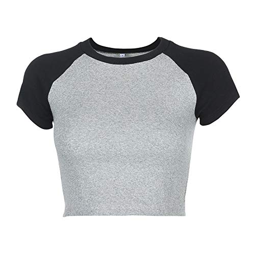 Sdghg Women Graphic Print Crop T-Shirts Harajuku Short Sleeve Crop Top Y2K E-Girl Kawaii Tee Clothes Summer Streetwear thumb #1