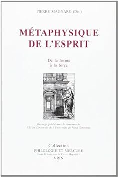 Paperback Metaphysique de l'Esprit: de la Forme a la Force [French] Book