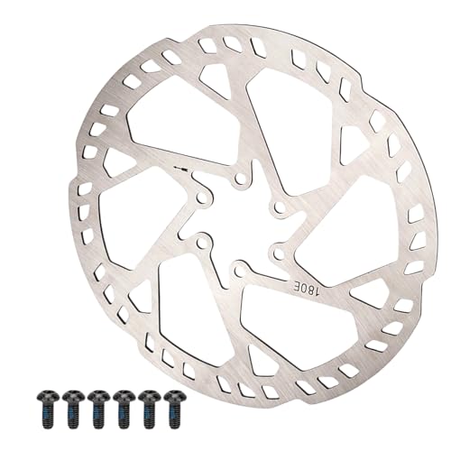 140/160/180/203/220mm Stainless Steels Disc Brake Rotor With Screws Bicycles Disc Brake Rotor For Road Bike Mountain Bike