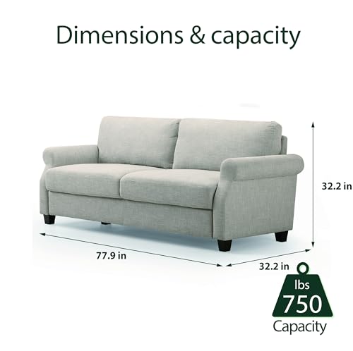 Image of Zinus Josh Sofa Couch /Easy, Tool-Free Assembly, Beige