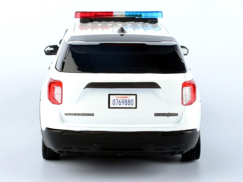 Motormax 1:24 Scale 2022 Explorer Police Interceptor Utility miniatura 5