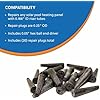 Solar Pool Supply Universal Repair Kit for Solar Pool Heaters to Fix Leaky Solar Panel Pool Heaters in Minutes Original Plugs, 0.25 Diameter