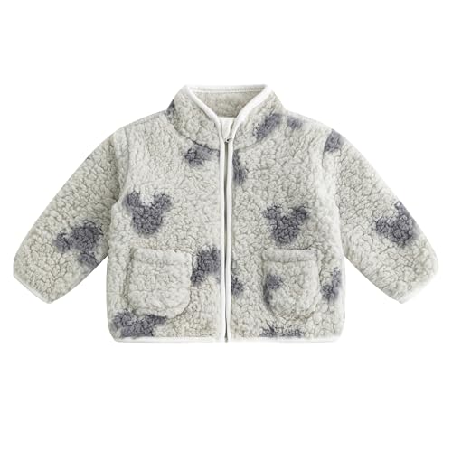 Disney Mickey Mouse Baby Boys Long Sleeve Bodysuit with Zip Up Jacket and Pants 3 Piece Set2