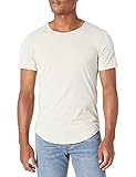 Bella Canvas Mens Curved Hem Tee T Shirt, Cement, Large US
