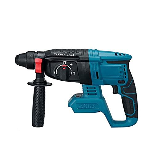 TEMSOOM Bürstenloser Akku-Bohrhammer Schlagbohrmaschine Wiederaufladbare elektrische Schlagbohrmaschine Schlagfunktion…