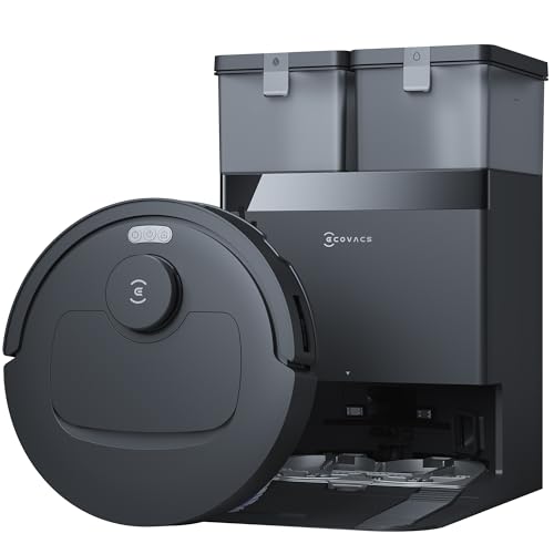 Image of ECOVACS Deebot T30e Omni 2 in 1 Robot Vacuum Cleaner&Mop, 2026 25000 Pa Suction, Self-Empty & Self Wash Omni-Station,ZeroTangle 3.0-Hot Air-Drying, Auto-Lift Mop On Carpet, 300 Mins Runtime