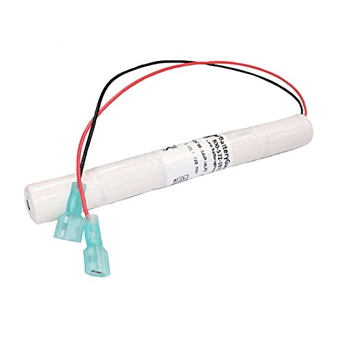 BatteryGuy 850.0063 Replacement 6V 700mAh Nickel Cadmium Emergency Lighting Battery Brand Equivalent (Rechargeable)