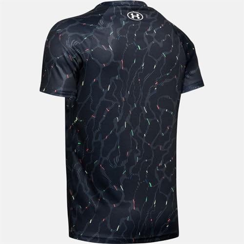 Image of Under Armour Boys' Tech Big Logo Printed Short Sleeve Gym T-Shirt