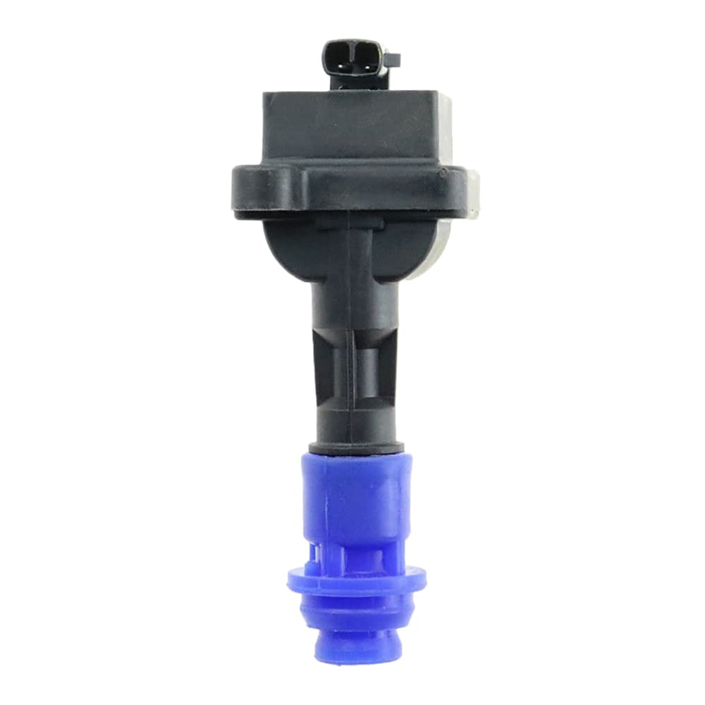 Baceyong 1x Durable Ignition Coil, Car Drop-in Ignition Coil Replace Accessories, Compatible with T0Y0TA S-upra T-win T-urbo 3.0L V6 2JZGTE 1JZGTE 1993-1998 Part Number 90919-02205, 90919-03002