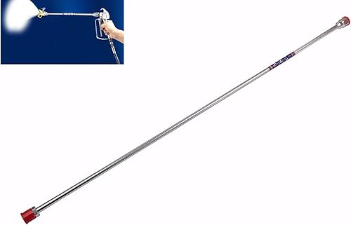Miniatura 6 de TINVHY Varilla de extensión de punta de pistola pulverizadora sin aire, 59 pulgadas