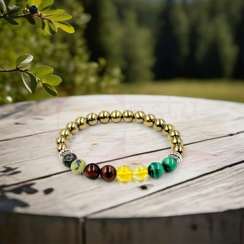 Image of Certified Crystal Bracelet | 8mm Beads | Stretchable Healing Bracelet | Bracelets for Men and Women |