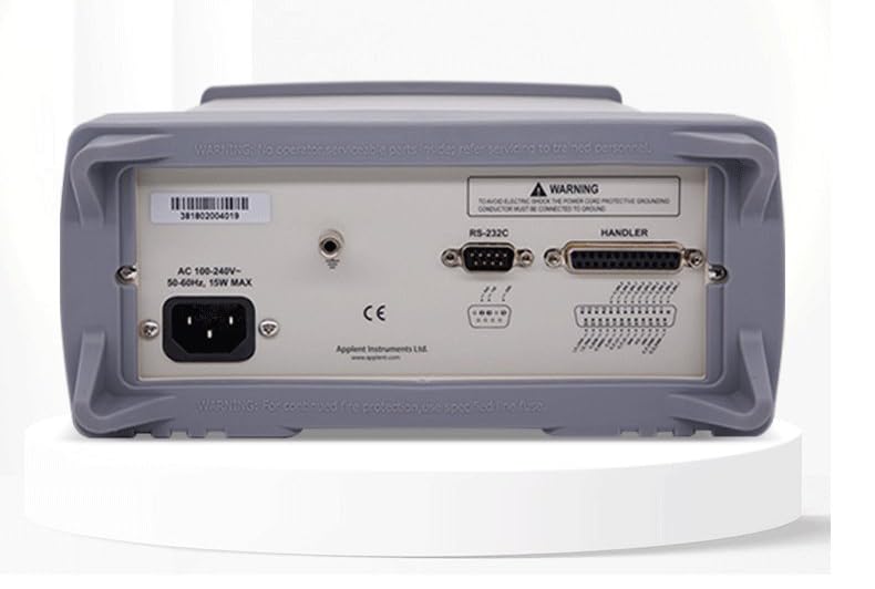 Digital Benchtop DC Resistance Meter Micro Ohm Meter with Measurement Range 1μΩ～30KΩ Accuracy 0.1% Short-circuit Reset Full Range Trigger Internal, Manual, Remote Trigger Keyboard Lock Function