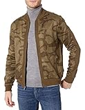 Tarnmuster Sean John Herren Camo Blocked Track Jacket Jacke, Buche, Medium