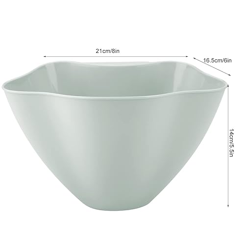 Miniatura 9 de Diyeeni Lightweight and Portable Plastic Kitchen Garbage Bin with Matte Surface for Kitchen, Car, Office, School, Study, Bathroom (Gray)