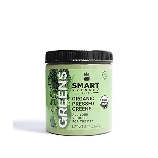 Smart-Pressed-Organic-Greens-Superfoods-Juice-Powder-Single-Serving-Cold-Pressed-Vegan-Alkalizing-Green-Juice-Cleanse-Detox-Original-30-Servings-Bottle Smart Pressed Organic Greens Superfoods Juice Powder Single Serving Cold-Pressed Vegan Alkalizing Green Juice Cleanse Detox (Original, 30 Servings Bottle)