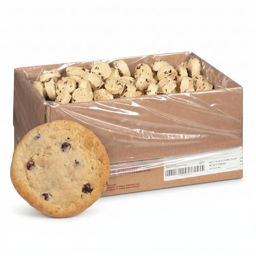 Otis Spunkmeyer Value Zone Chocolate Chip Frozen Cookie Dough - Ready to Bake, 1 Oz Pre-portioned Pieces, 320 Count Bulk Case
