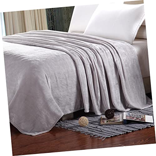 Manta de franela de vellón colorida ropa de cama sofá 7