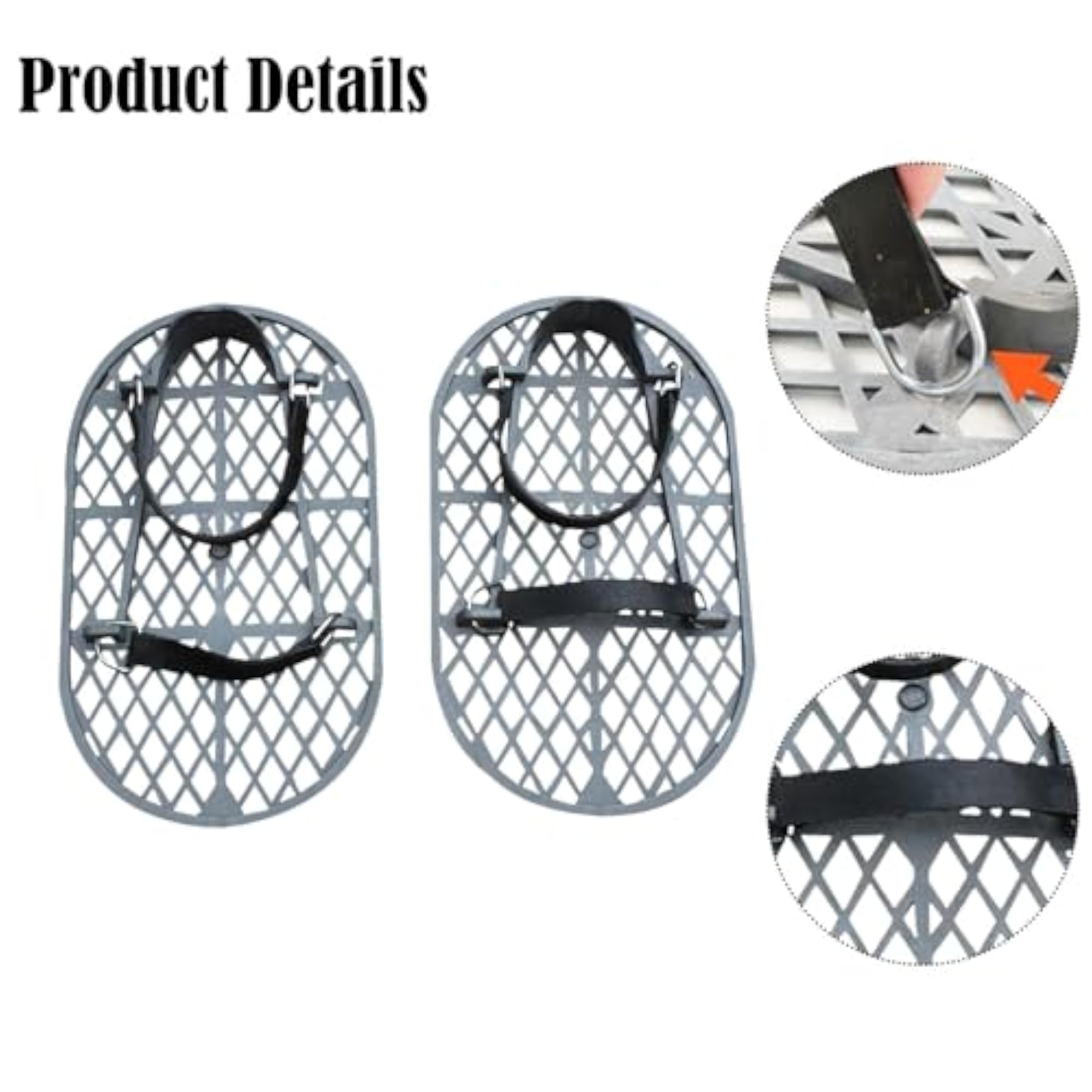 Concrete Smooth Finishing Shoes with Adjustable Fit