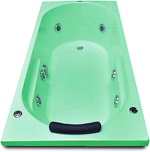 Image of MADONNA Divine Acrylic 5.5 Feet Bathtub with Whirlpool Massage System (Green)