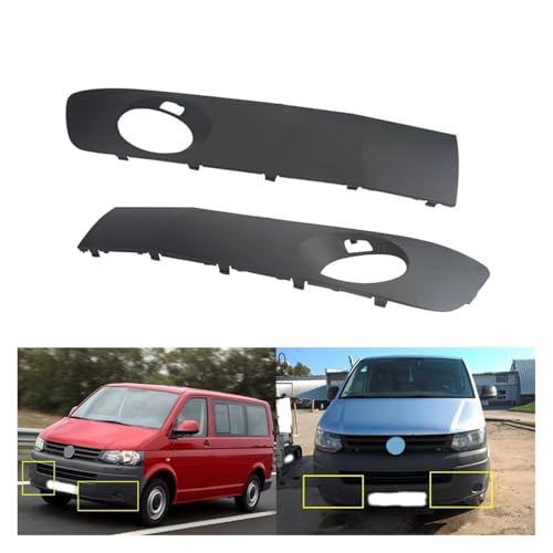 Grille de calandre protection antibrouillard pour VW Multivan Caravelle T5