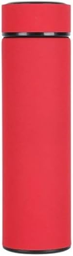 GIFYY Tea Kettle 500ML Vacuum Flask Travel Coffee Mug Business Straight Cup Double Walled Vacuum Stainless Steel Sports Water Bottle 1PC (Color : Dark blue)