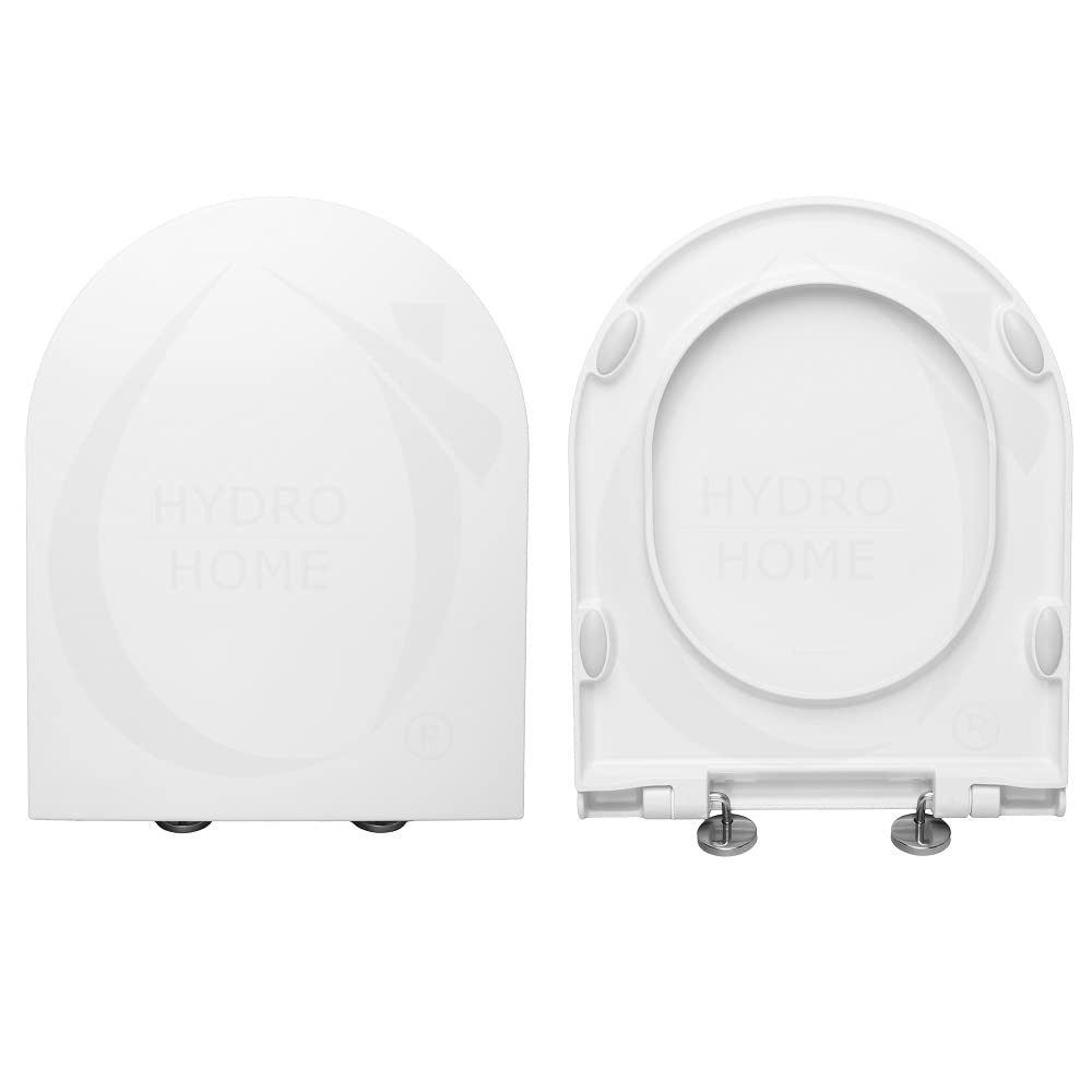 HYDRO HOME WC-Sitz Kompatibel Mit Fast Pozzi Ginori – Verstellbare Scharniere, Wärmeisolierend, Weiß