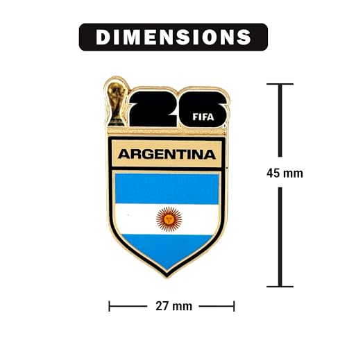 Image of FIFA World Cup Tournament Logo Magnet - Officially Licensed FIFA World Cup Magnet - Vibrant Host City Design - Durable Strong Hold - Perfect for Fridges, Lockers & Collectors