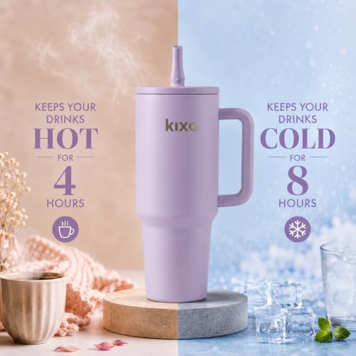 Image of HydroFlow Tumbler 1200 ml Hot & Cold Tumbler (Leakproof) (lilacc)