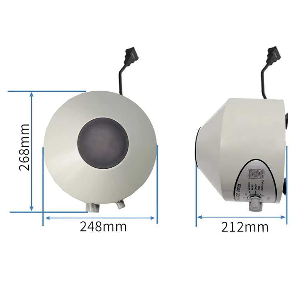 Toplionace Centrifugeuse électrique de Laboratoire 800D - 10mLx6 Tubes, 300-4000 Tr/Min Réglable, Faible Bruit