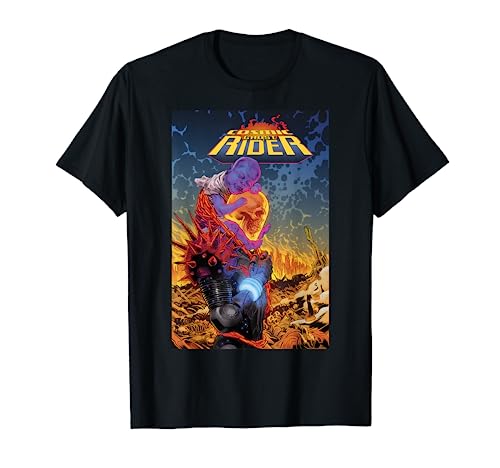 Marvel Cosmic Ghost Rider Comic Cover T-Shirt