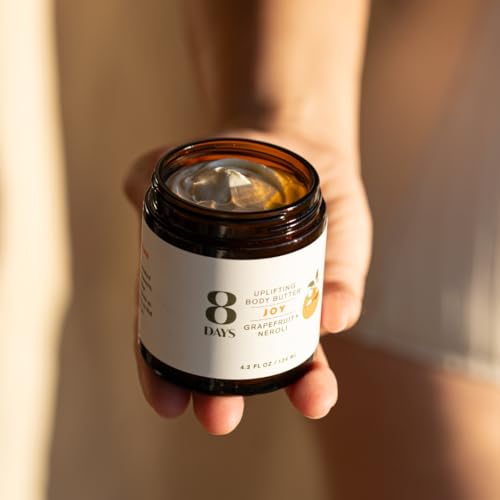 Whipped Body Butter | 100% Certified Organic Ingredients | Pure Essential Oils | Vegan | Shea Butter, Jojoba Oil, Mango Butter, Sea Buckthorn Extract| Farm-to-Bottle (Joy, Grapefruit + Neroli) - Thumbnail 3