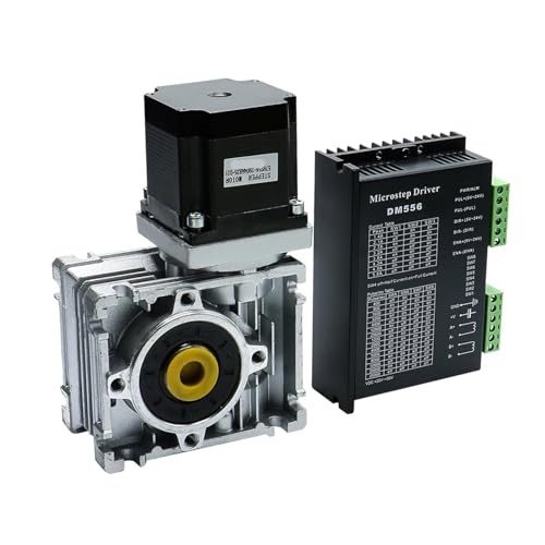 Reductor RV030 Nema23 kit de conversión RATIO40 con driver DM556 3