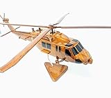 SH60 Bravo Wood Model Helicopter