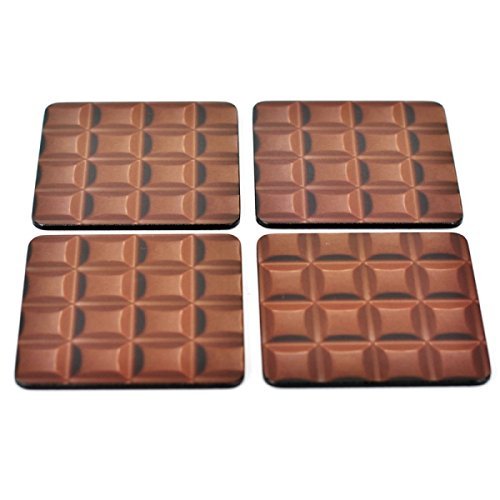 Chocolate Chunk Set of 4 Coasters