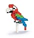 Produktbild nanoblock 14094 - Papagei red-and-Green Macaw 3D-Puzzle von Kawada bestehend aus über 110 Teilen