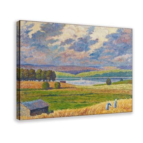Paysage de Padasjoki par Alfred William Finch : sublimez votre salon avec cette toile