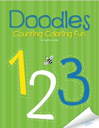 Amazon | Doodles Counting Coloring Fun (Doodles Coloring Fun) | James ...