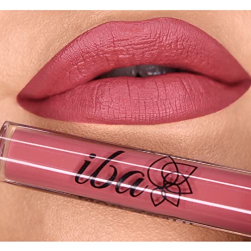 Image of Iba Maxx Matte Liquid Lipstick- Nude Twist | Infused with Vitamin E & Almond Oil | Transfer Proof & Long Lasting | Waterproof & Smudge Proof | Velvet Matte Finish & Highly Pigmented| Lip Makeup|2.6Ml
