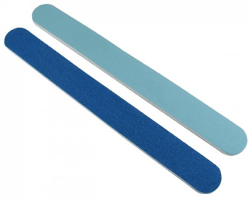 Blue/Lt. Blue 120/240 Washable Nail File 50 Pack