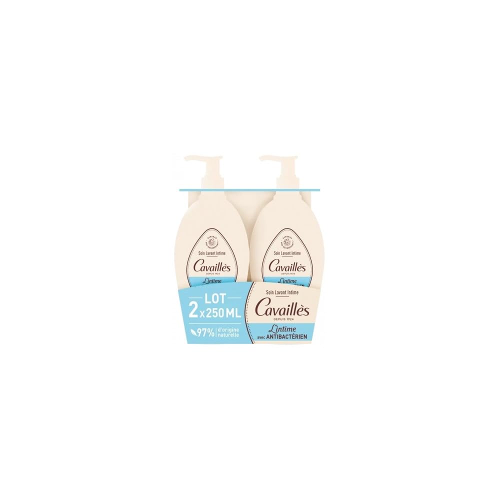 Rogé Cavaillès Antibacterial Intimate Cleansing Care 2 x 250 ml