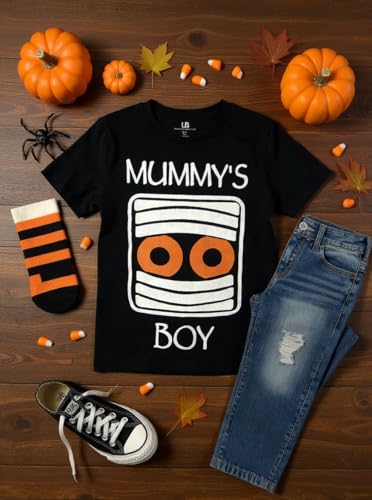 Image of Boys Short Sleeve Funny Graphic Tees for Toddler to Big Kid
