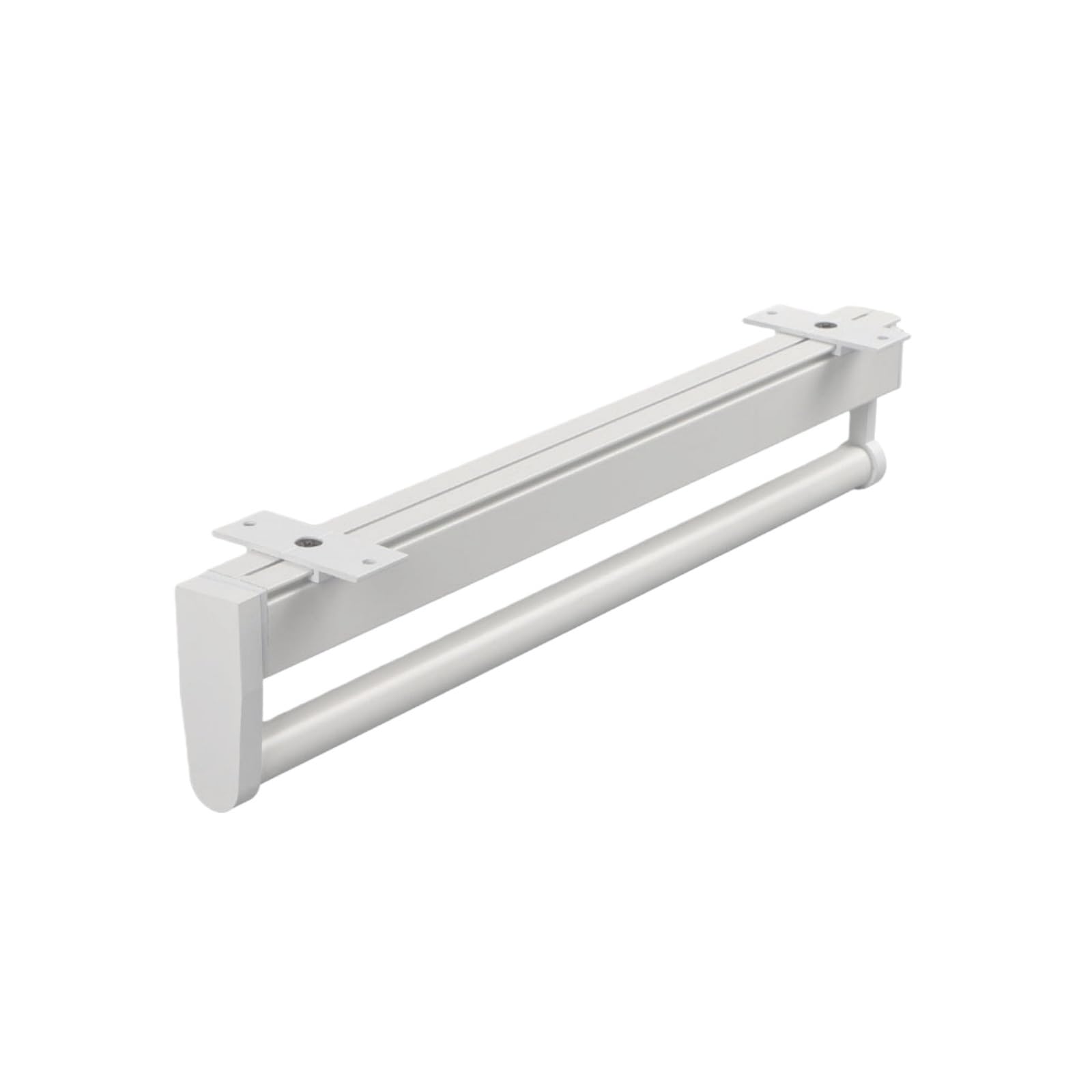 Barra de armario ajustable con estante extraíble para pantalones de 34cm