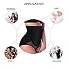 YERKOAD Tummy Control Panties for Women Shapewear Butt Lifter Short High Waist Trainer Corset Slimming Body Shaper Underwear(Large, Black)