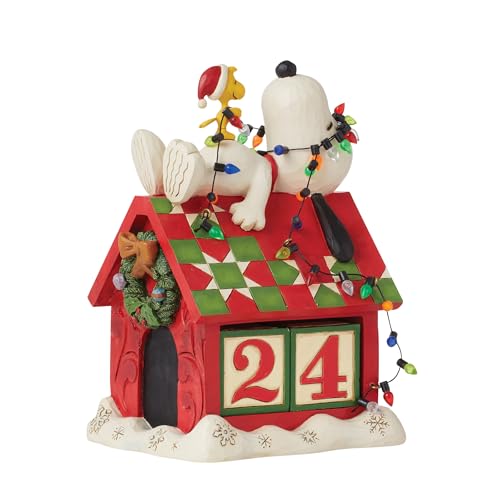 Enesco Peanuts by Jim Shore Snoopy's Dog House...