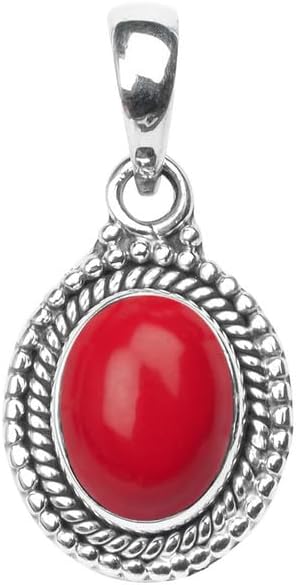 Gemstone Pendant for girl and women, 925 Sterling Silver Natural Gemstone, Handmade Silver, Jewelry Gift for her - Image 2