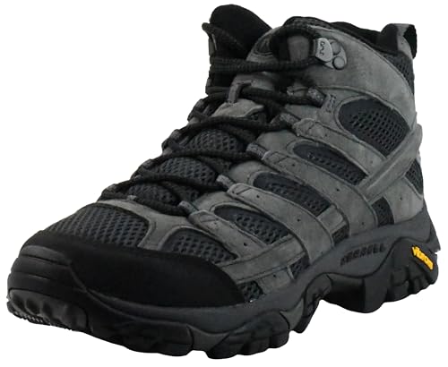 Merrell Men's Moab 2 Vent Mid Hiking Boot, Granite, 9 M US