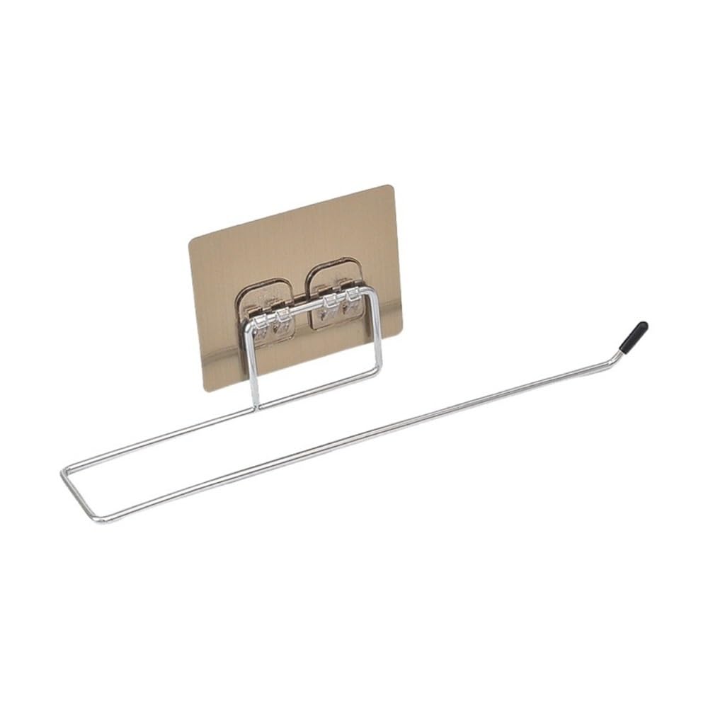 PaperTowel Holder, Stainless Steel No Punch Towel Holder for Kitchen & Bathroom Paper
