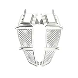 Diseño: La cubierta de rejilla protectora del radiador de la motocicleta reduce la resistencia del aire y le permite disfrutar plenamente de la diversión de conducir.